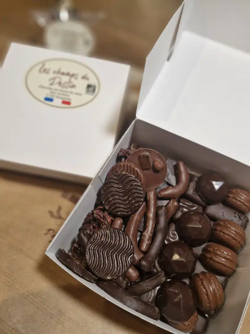 Boîte de bonbons chocolat bio - Vrac 595 g